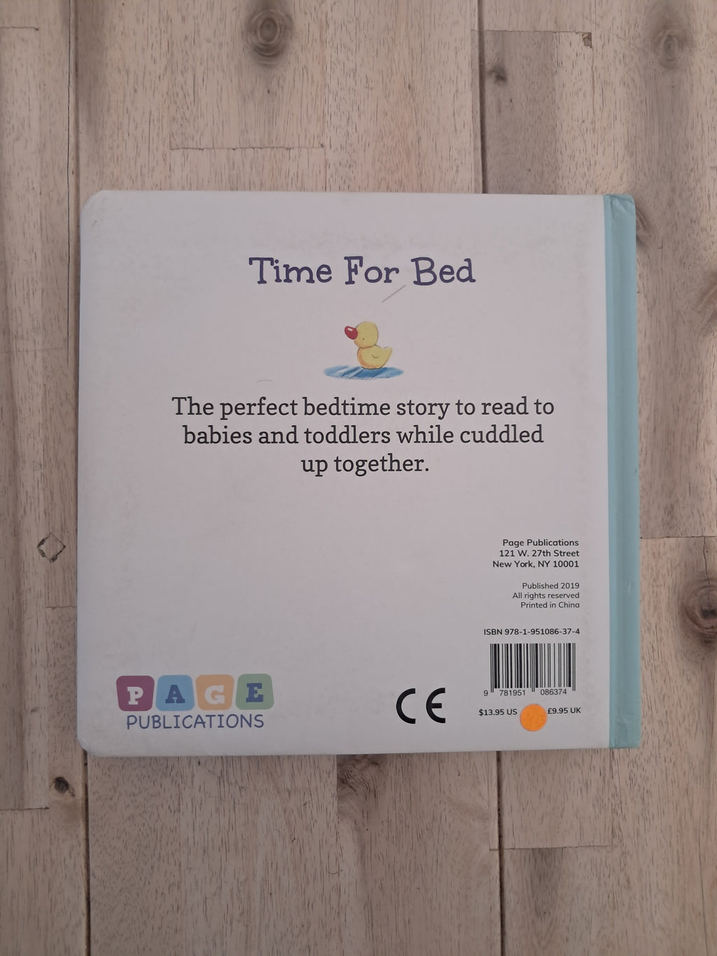 Time for Bed – Page Publications