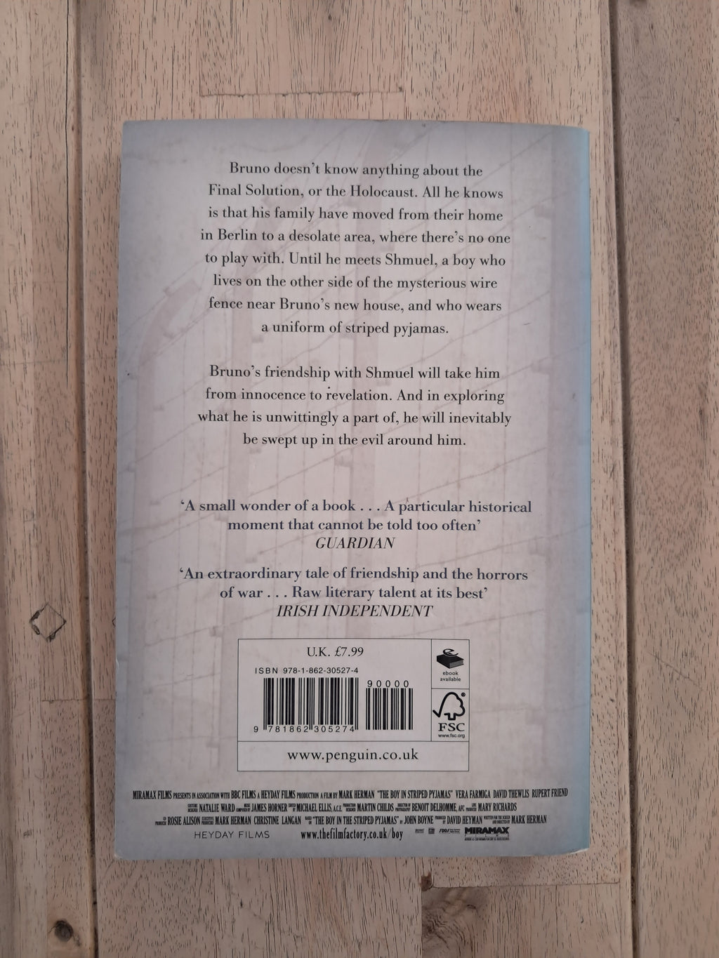 The Boy in the Striped Pyjamas – John Boyne