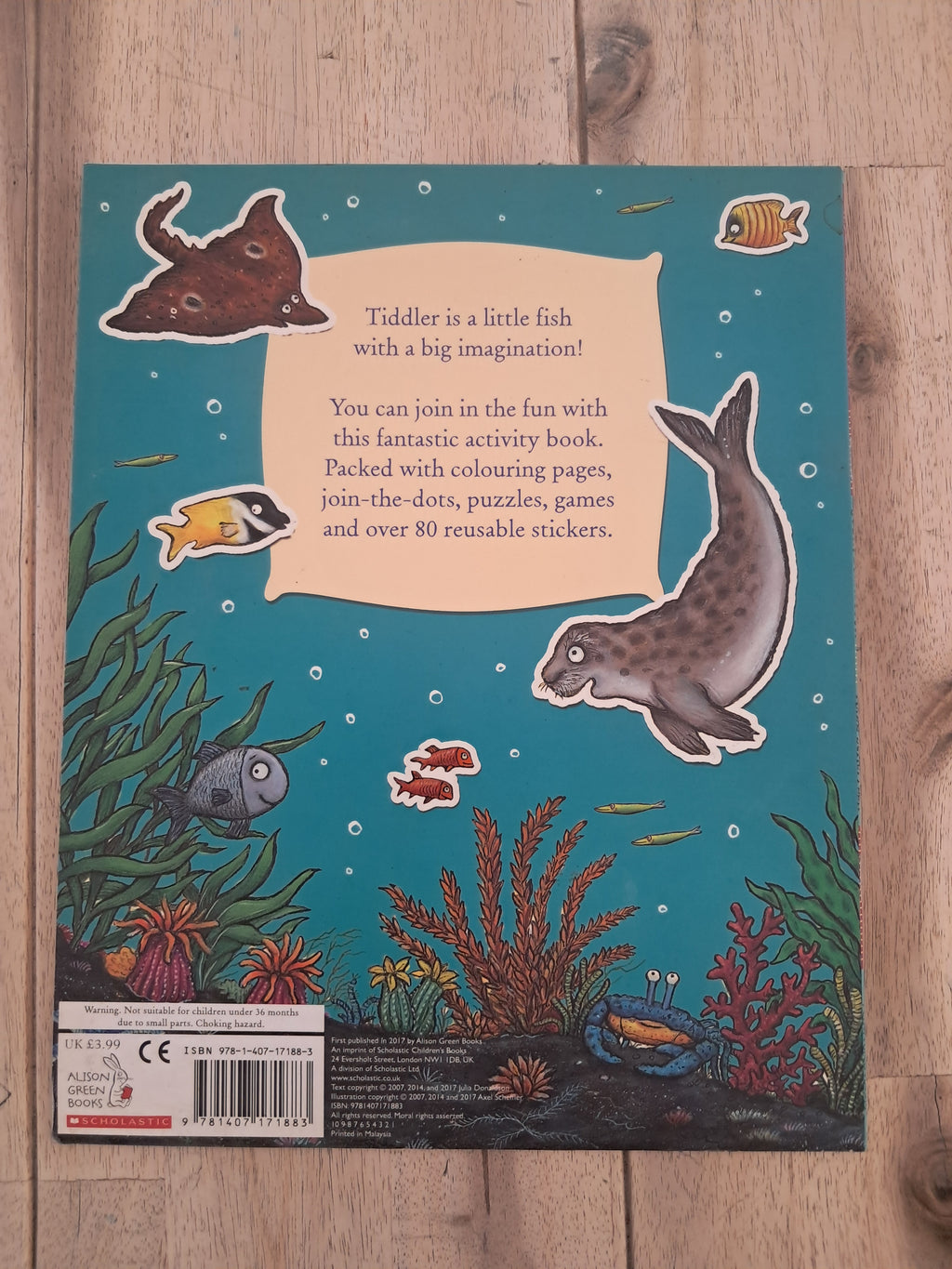The Tiddler Sticker Activity Book – Julia Donaldson