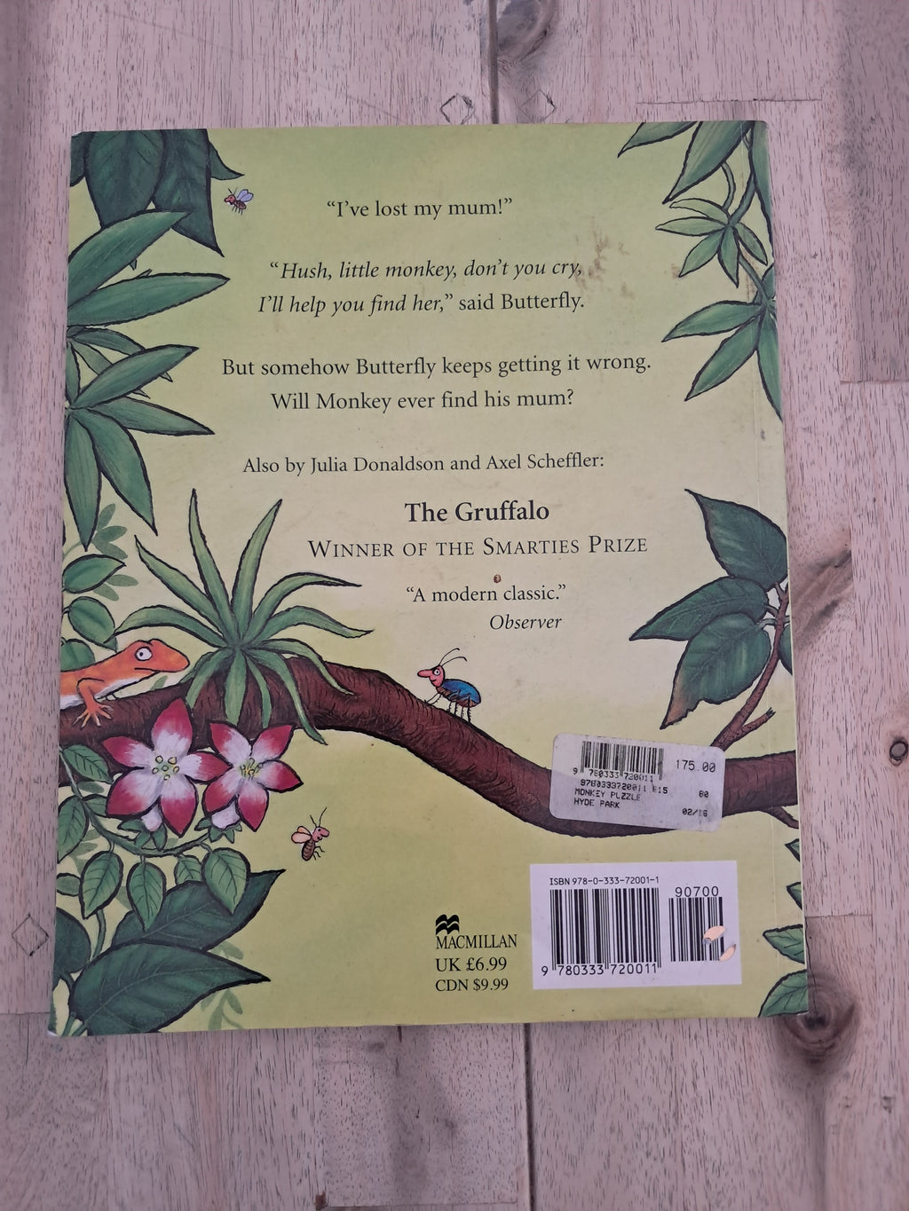 Monkey Puzzle – Julia Donaldson