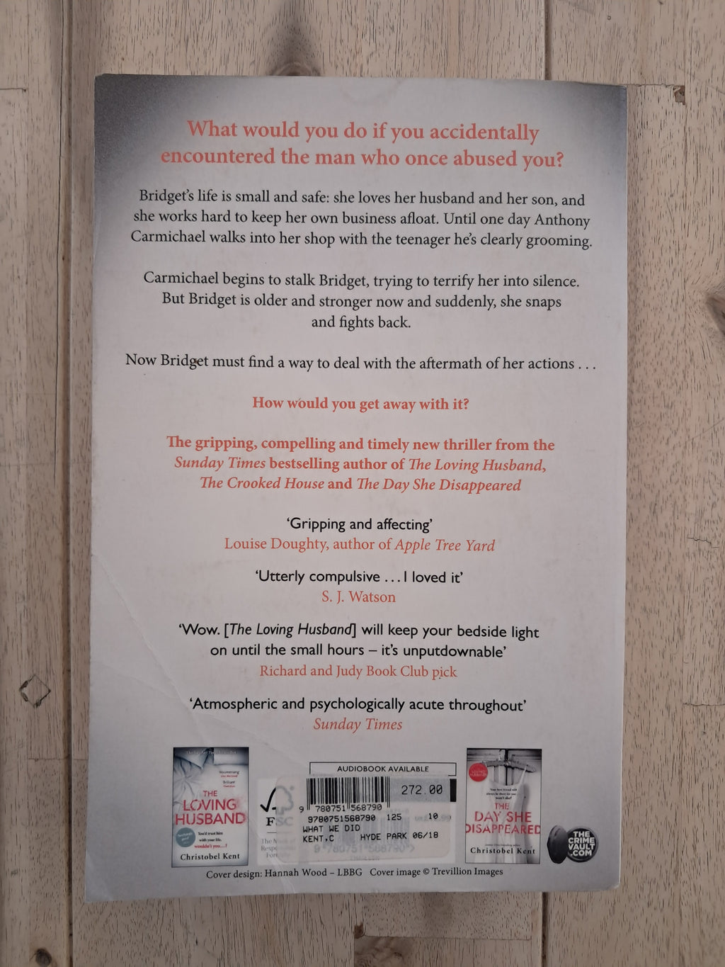 What We Did – Christobel Kent