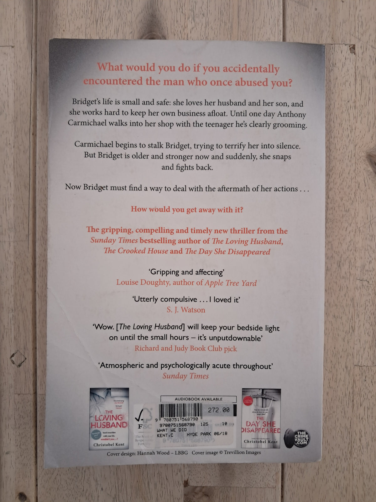 What We Did – Christobel Kent