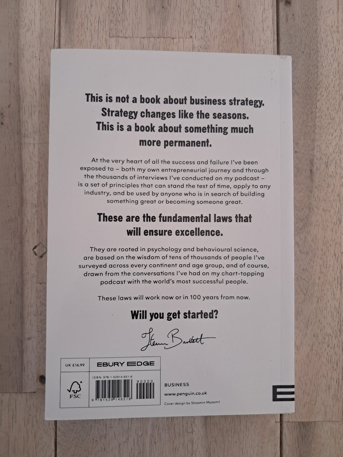 The Diary of a CEO – Steven Bartlett