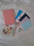 Pink A5 Ruled Journal Kit