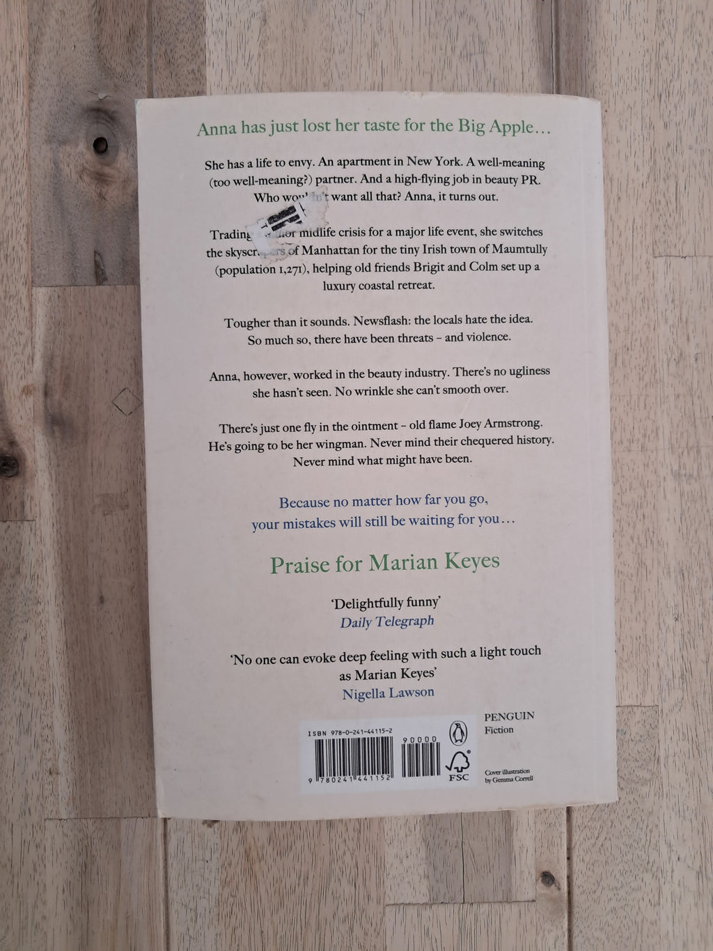 My Favourite Mistake – Marian Keyes