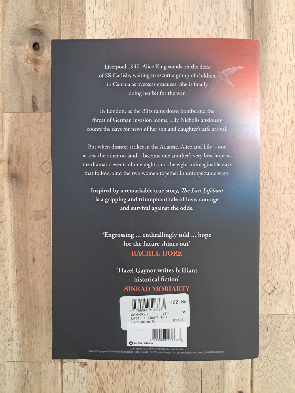 The Last Lifeboat – Hazel Gaynor