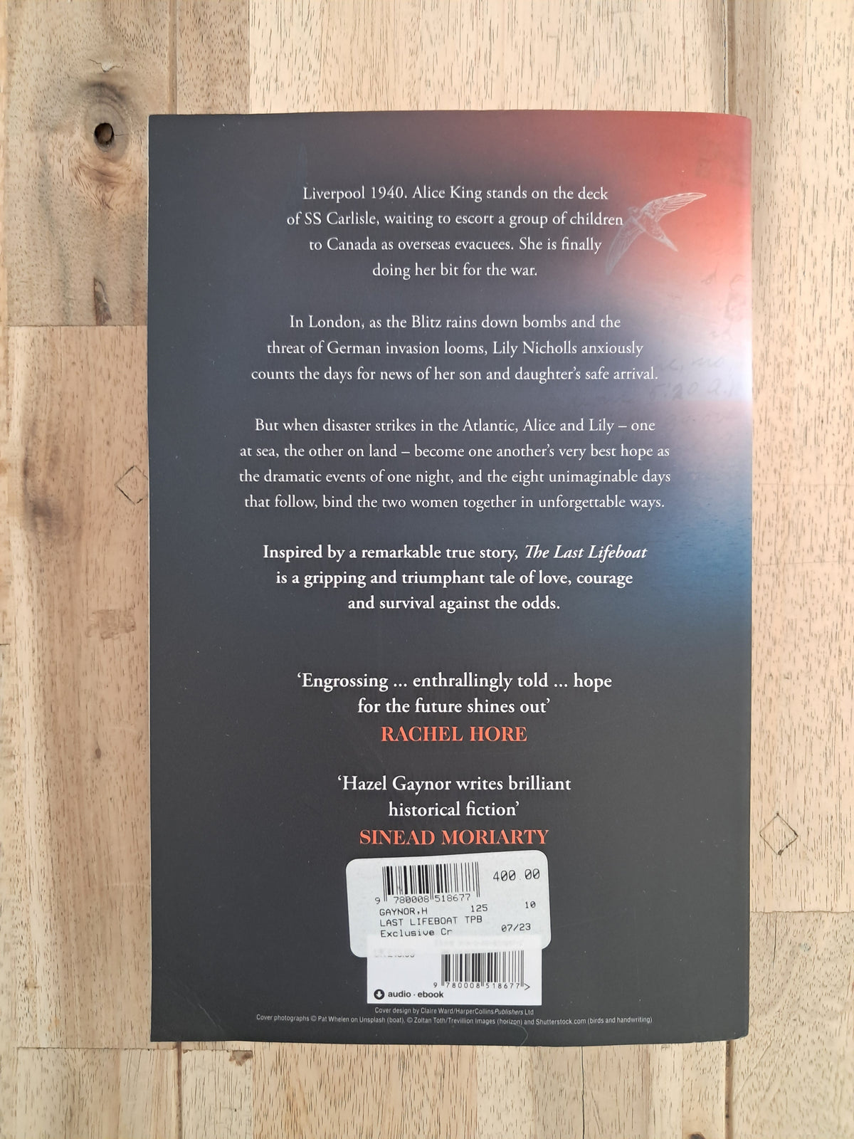 The Last Lifeboat – Hazel Gaynor