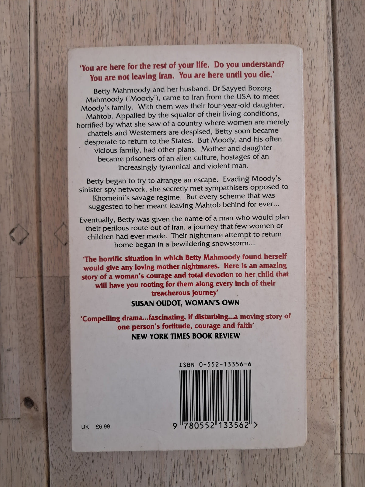Not Without My Daughter – Betty Mahmoody & William Hoffer