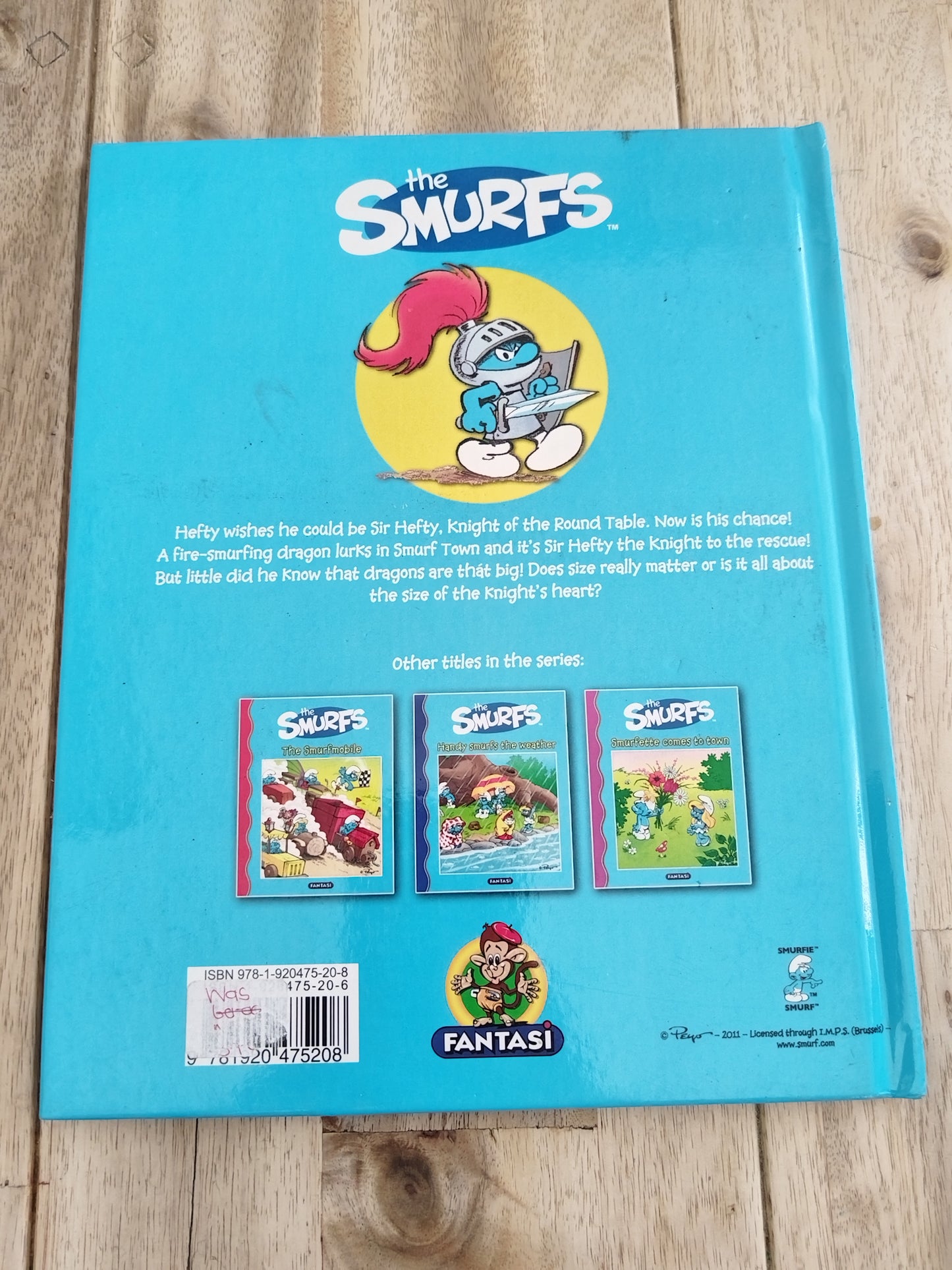 Smurfs Sir Hefty the Knight