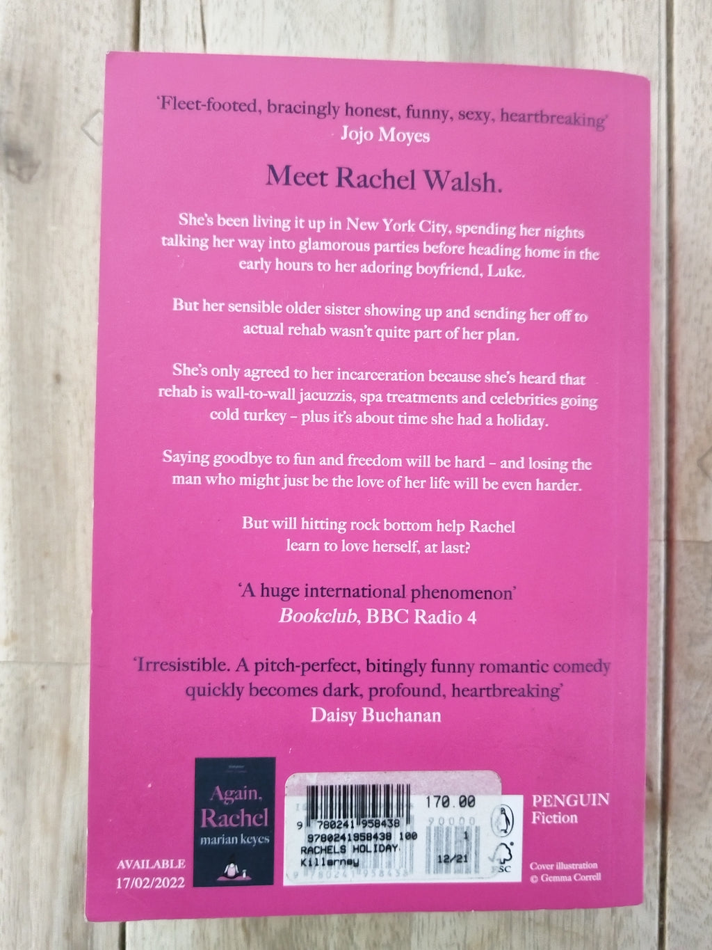 Rachel's Holiday Marian Keyes