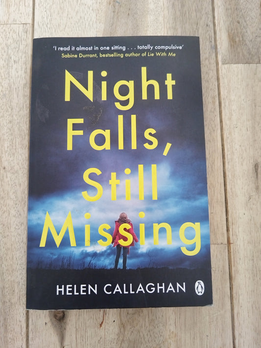 Night falls, Still Missing Helen Callaghan