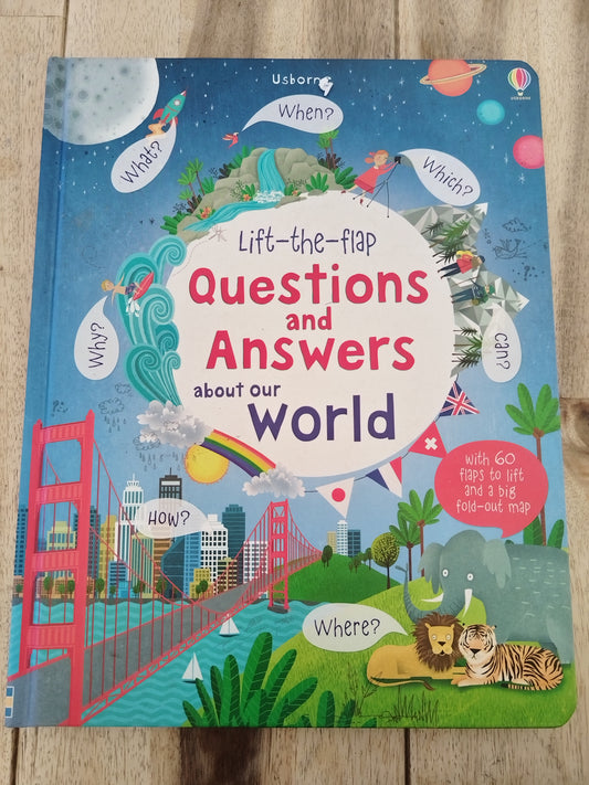 Usborne Lift The Flap Questions And Answers About The Word