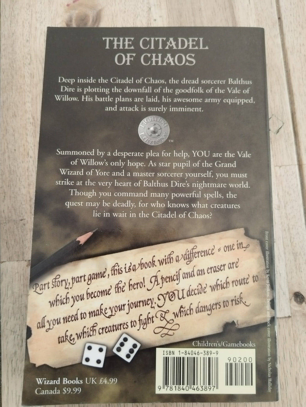 The Citadal of Chaos Steve Jackson