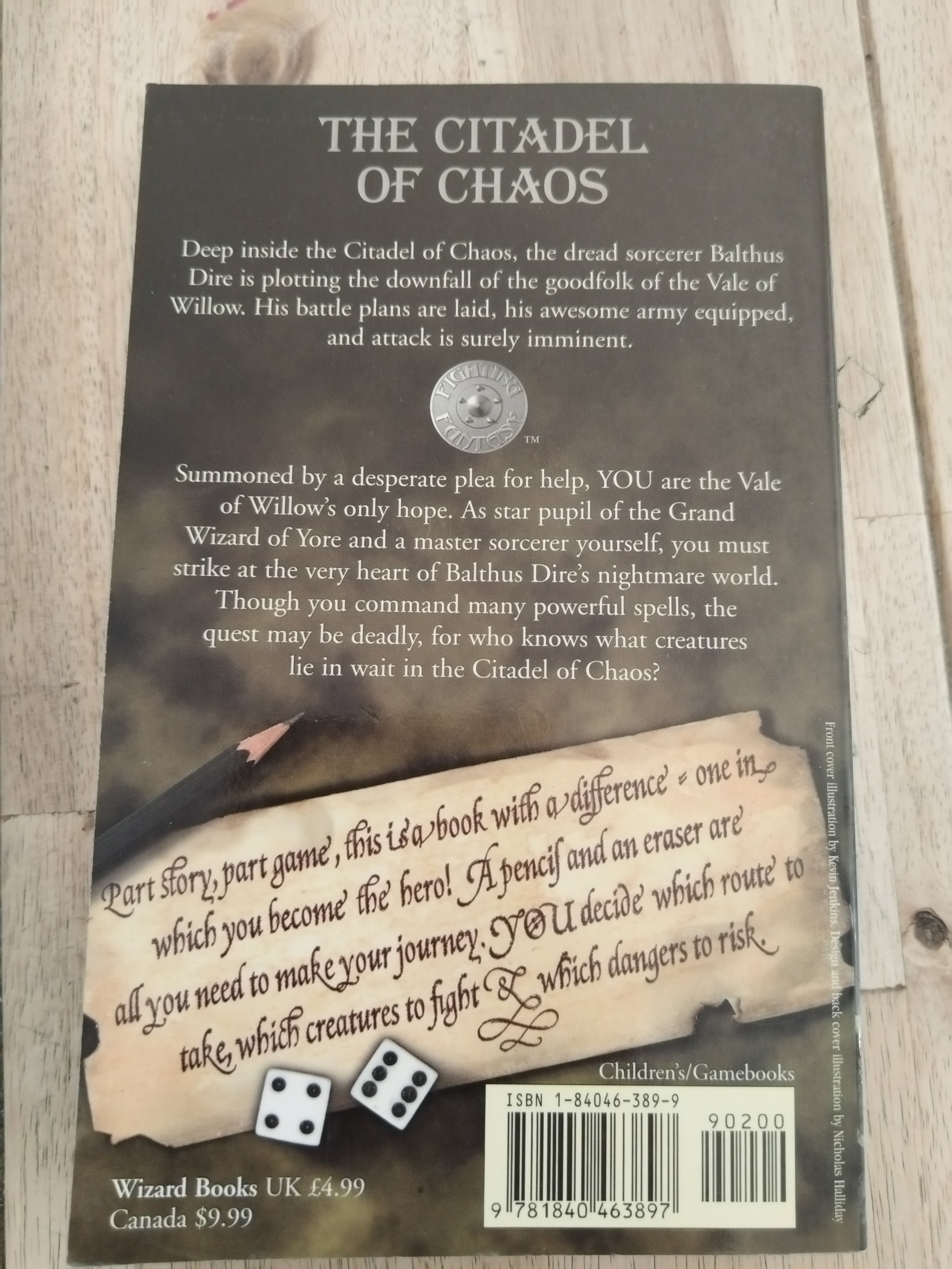 The Citadal of Chaos Steve Jackson