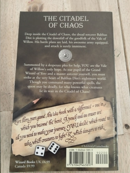 The Citadal of Chaos Steve Jackson