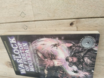 Warlock of Fire top Mountain Steve Jackson and Ian Livingstone