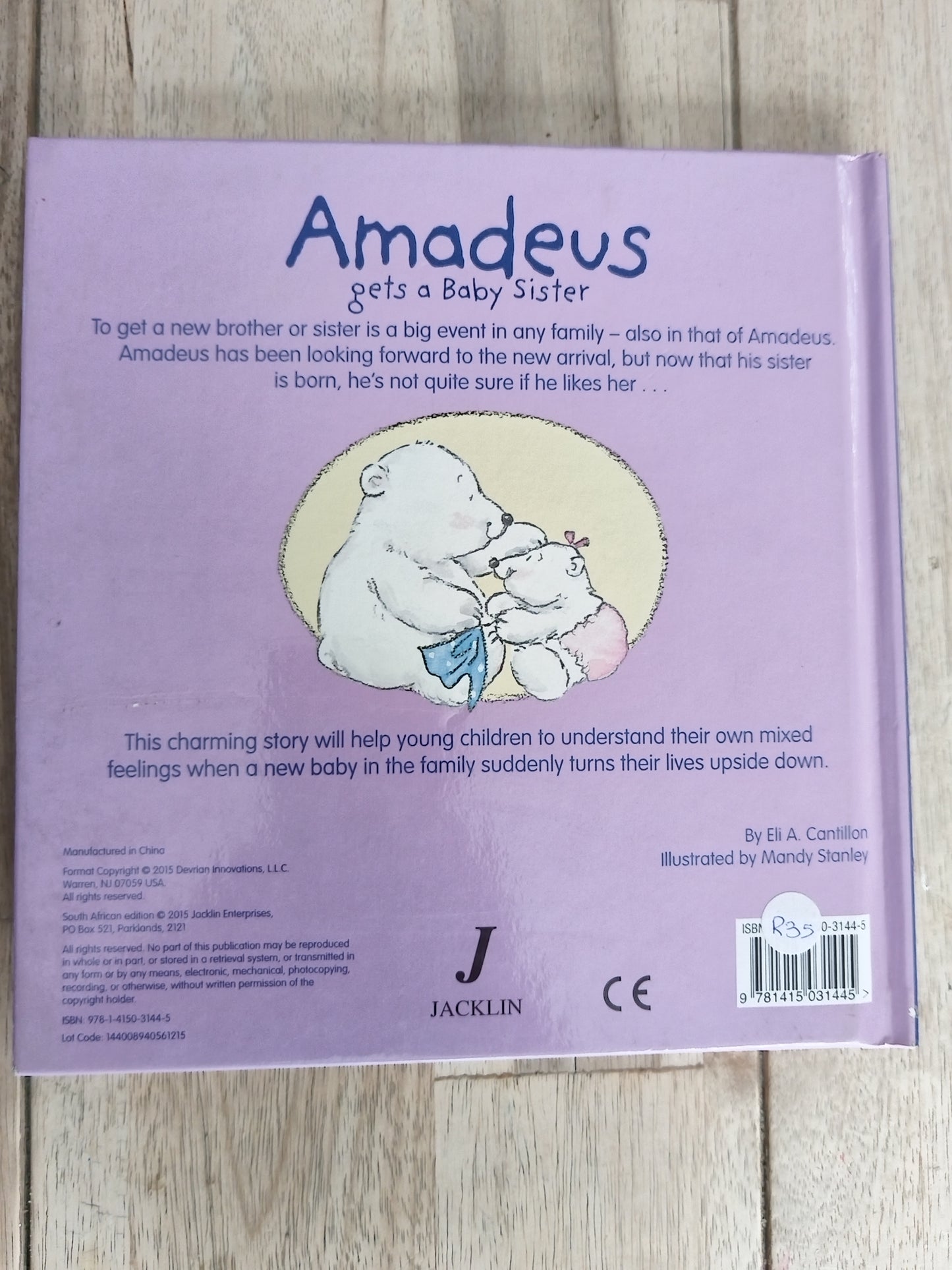 Amadeus Gets A Baby Sister