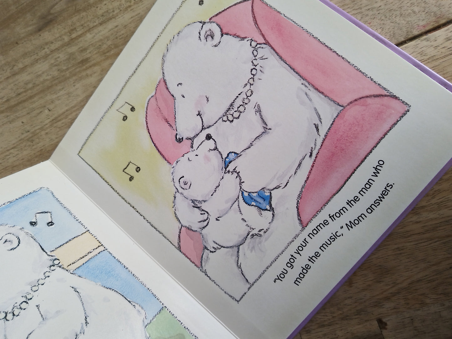Amadeus Gets A Baby Sister