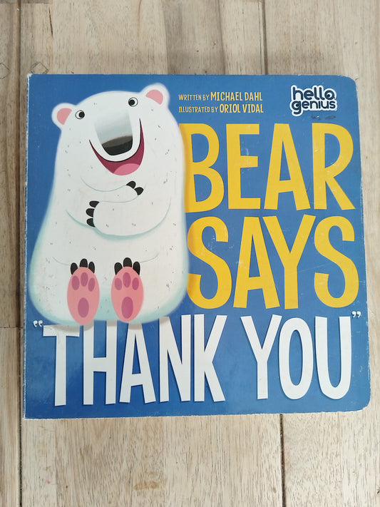 Bear Says Thank You