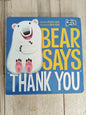 Bear Says Thank You