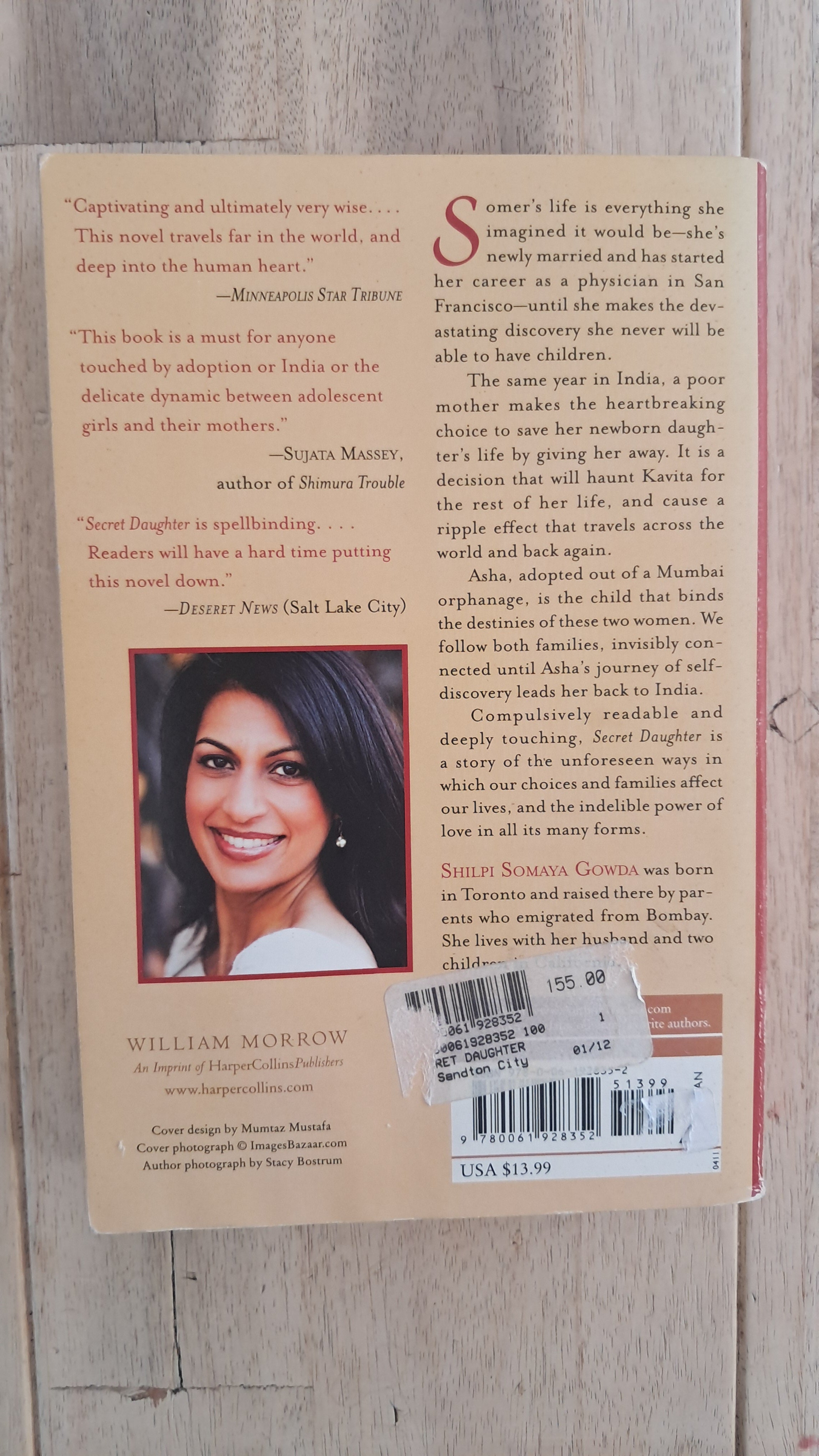 Secret Daughter – Shilpi Somaya Gowda