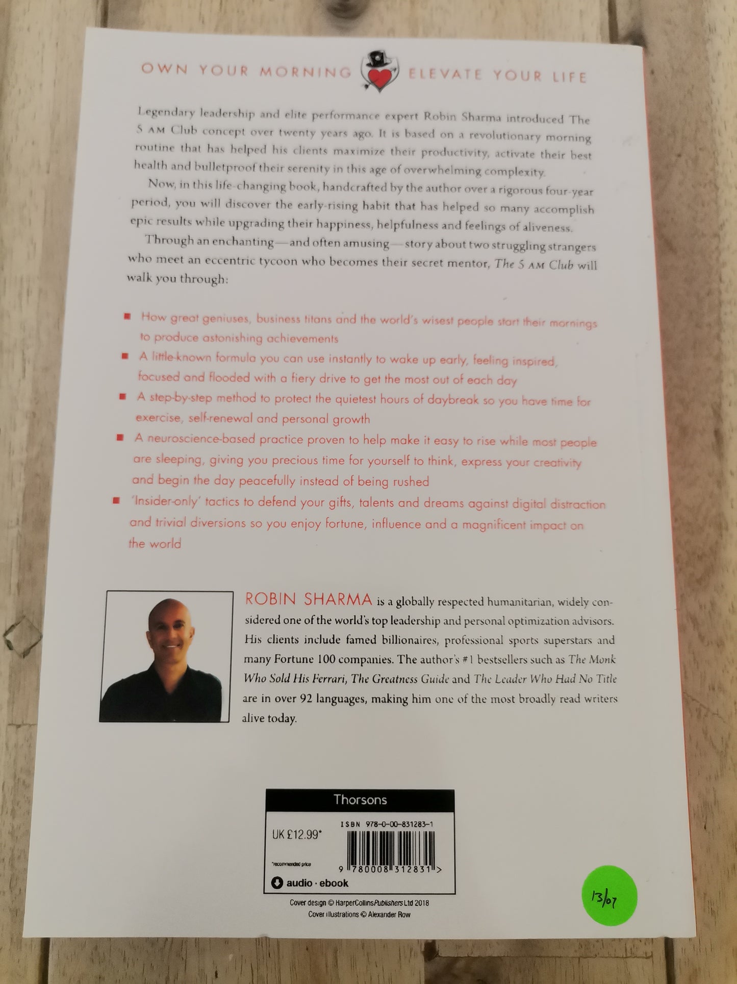 The 5 AM Club by Robin Sharma