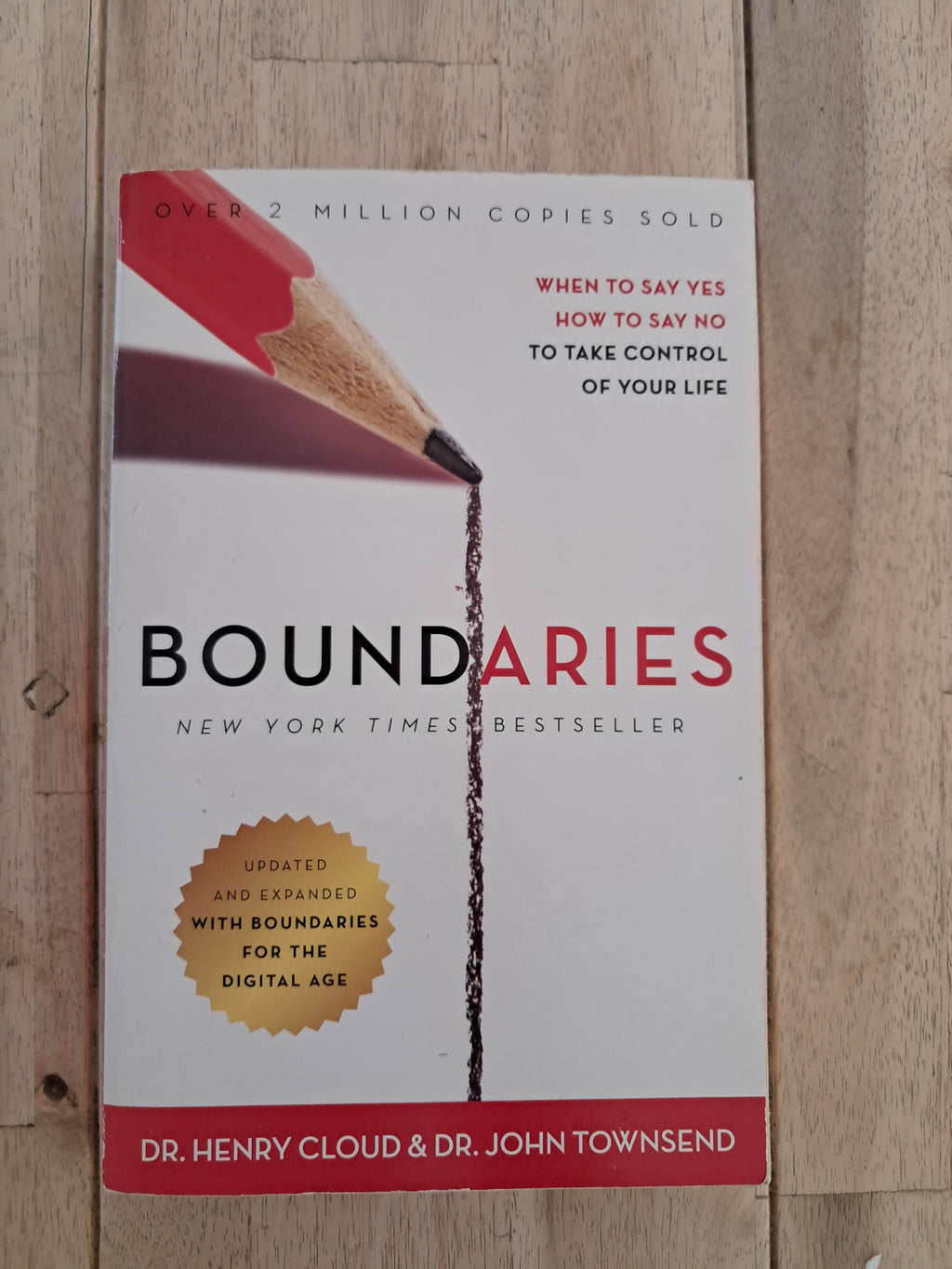 Boundaries: When to Say Yes, How to Say No to Take Control of Your Life – Henry Cloud & John Townsend