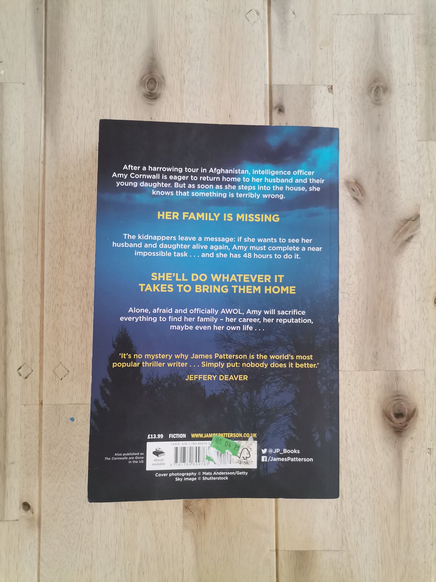 Out of Sight – James Patterson