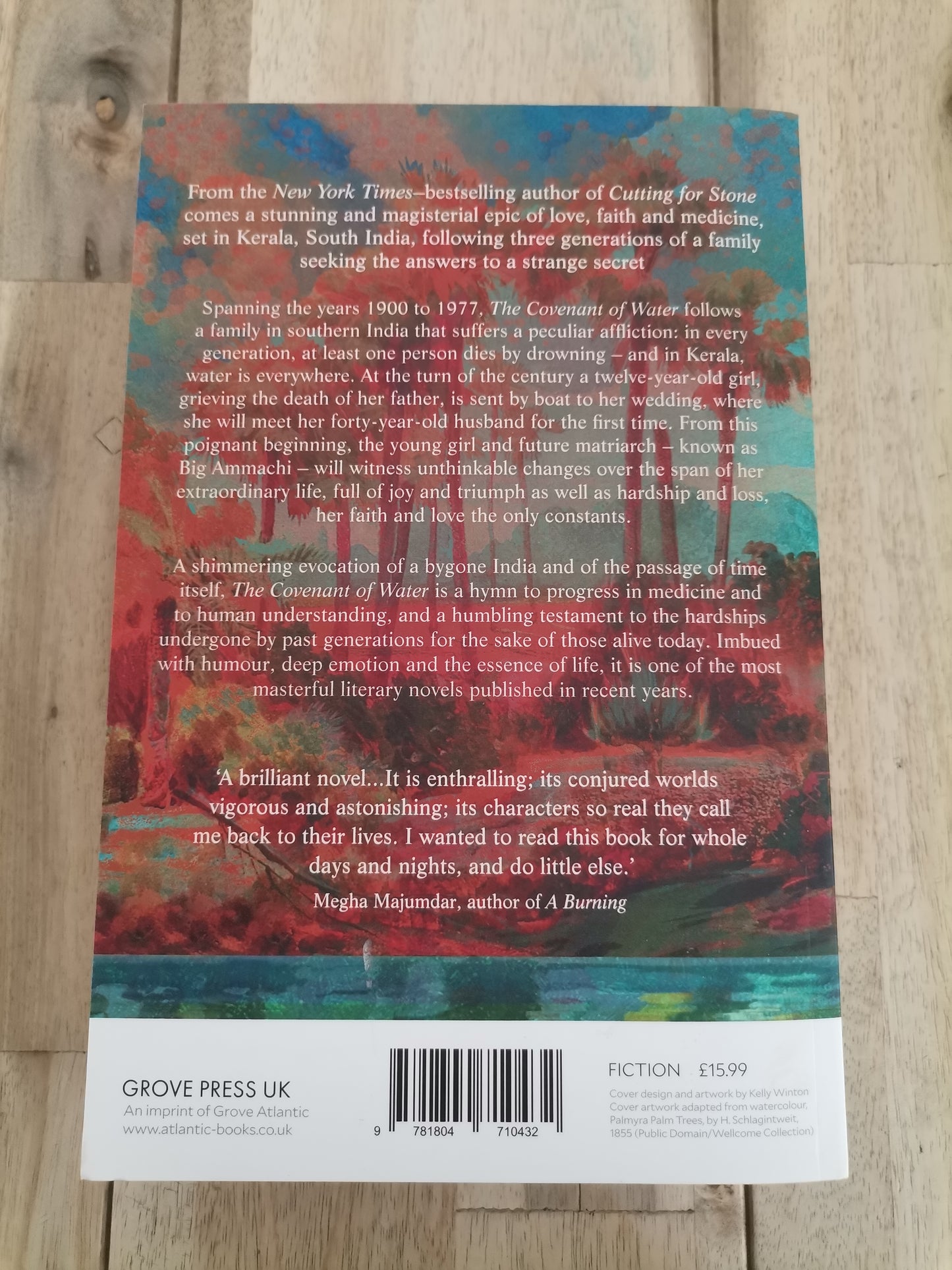The Covenant of Water by Abraham Verghese