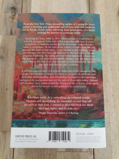 The Covenant of Water by Abraham Verghese