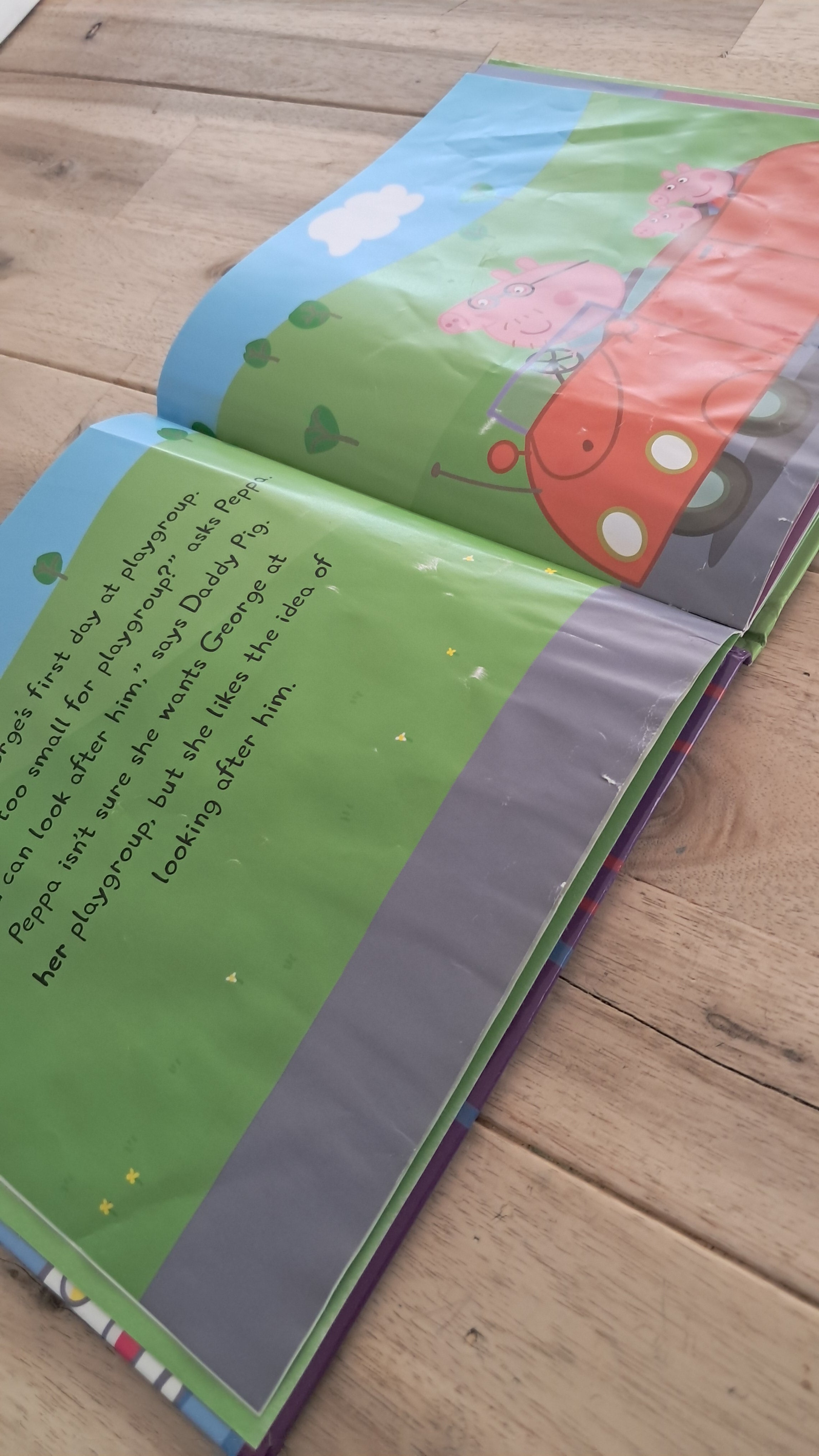 Peppa Pig: George's First Day at Playgroup – Ladybird / Mark Baker & Neville Astley