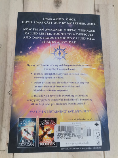 The Burning Maze (The Trials Of Apollo Book 3)