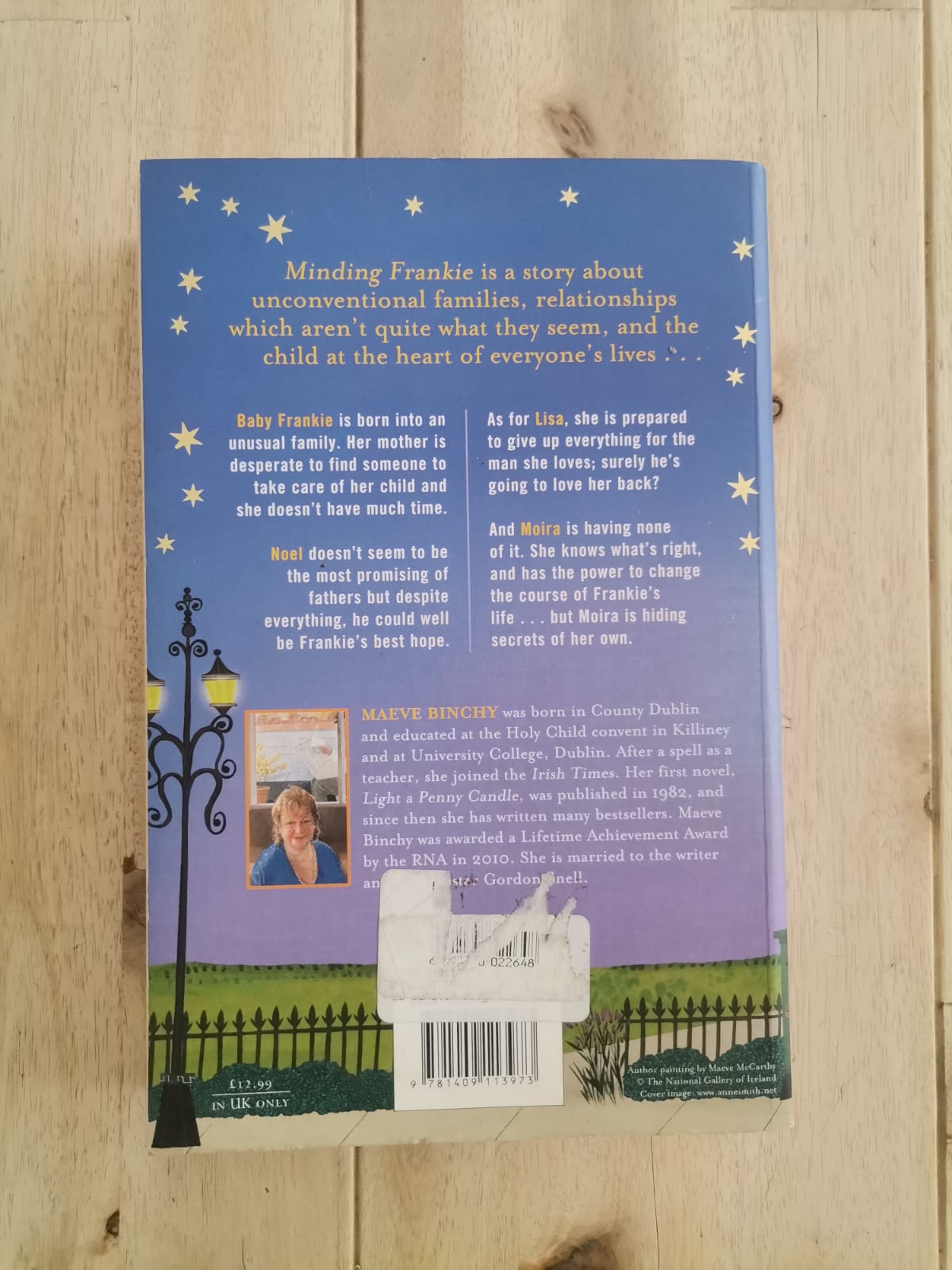 Minding Frankie – Maeve Binchy