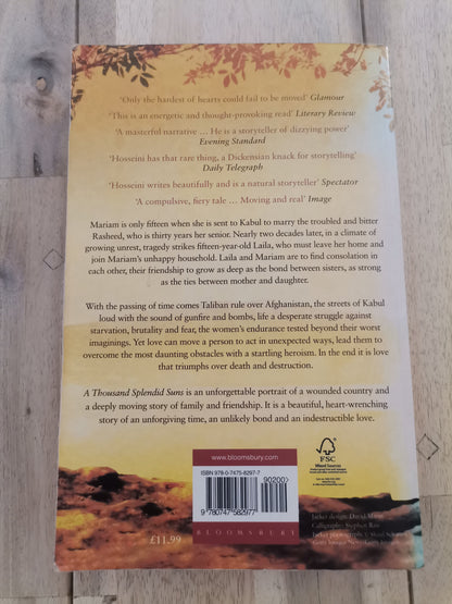 A Thousand Splendid Suns by Khaled Hosseini