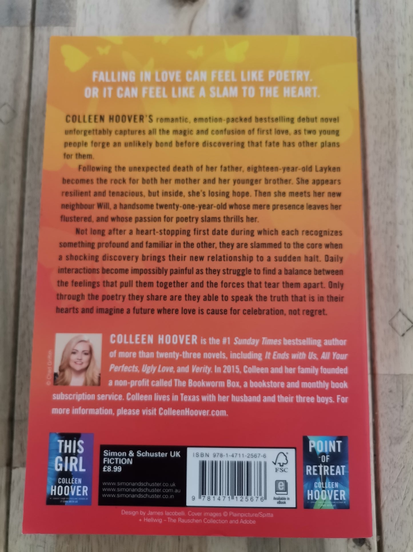 Slammed by Colleen Hoover