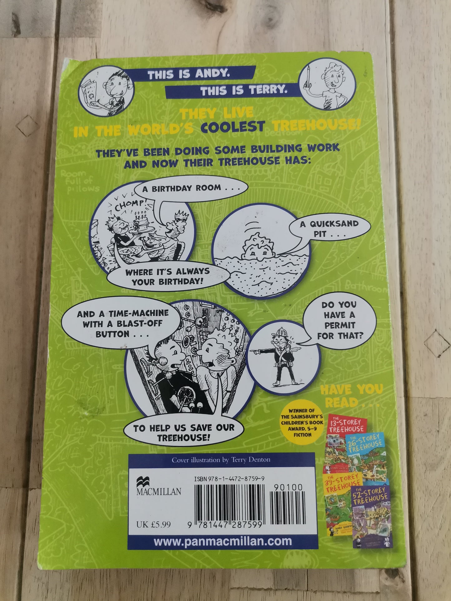 The 65 Storey Treehouse by Andy Griffiths and Terry Denton
