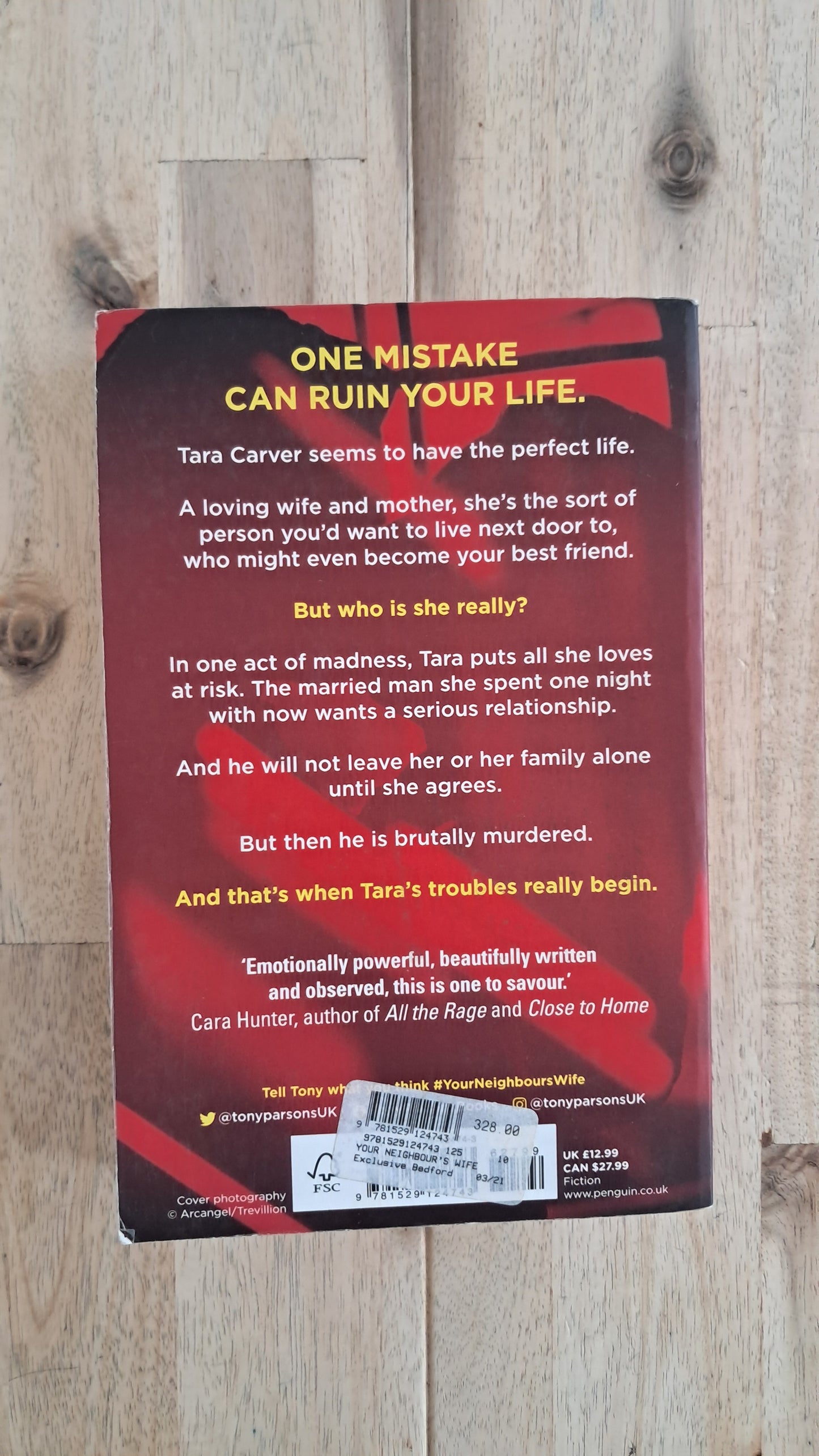 Your Neighbour’s Wife – Tony Parsons