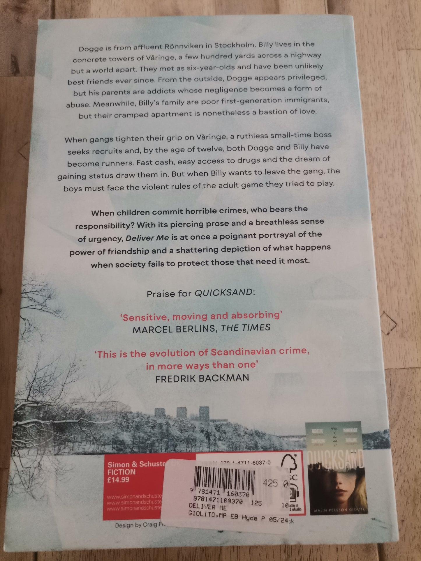 Deliver Me by Malin Persson Giolito