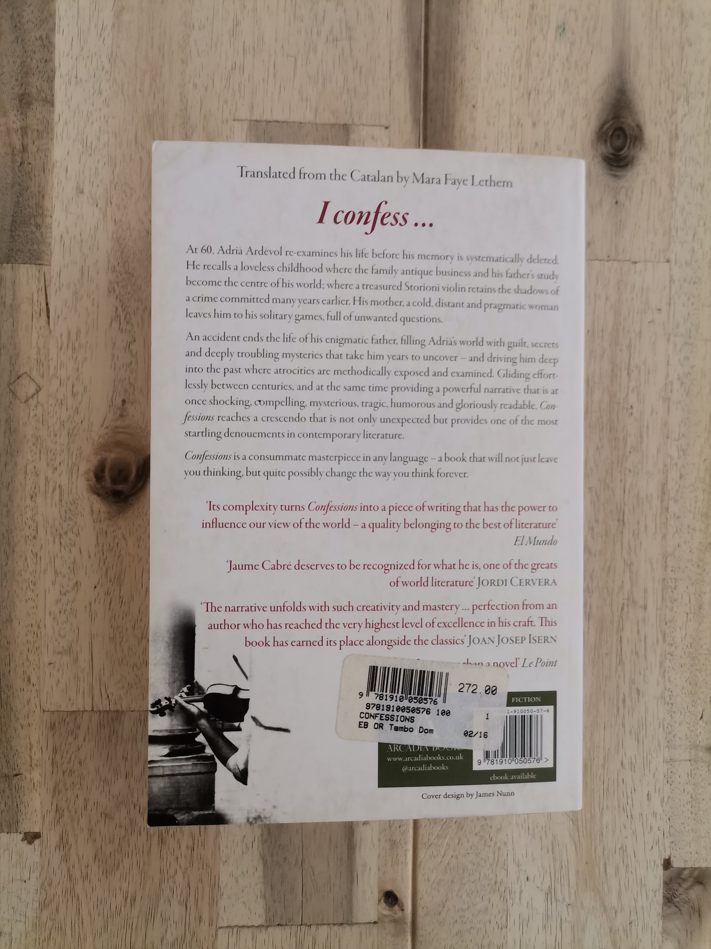 Confessions – Jaume Cabré