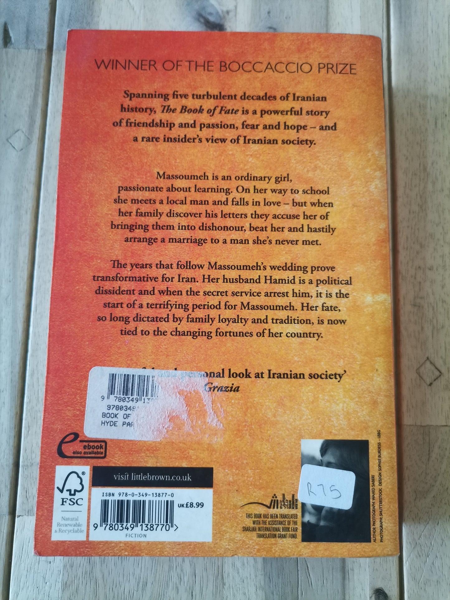 The Book of Fate by Parinoush Saniee