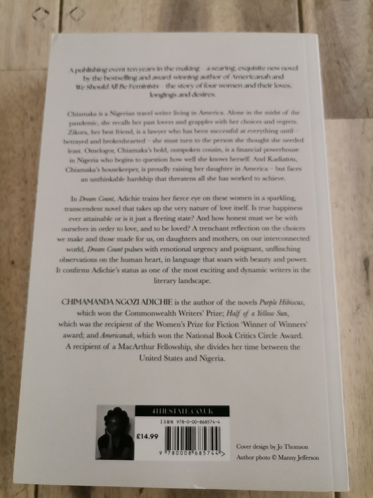 Dream Count by Chimamanda Ngozi Adichie