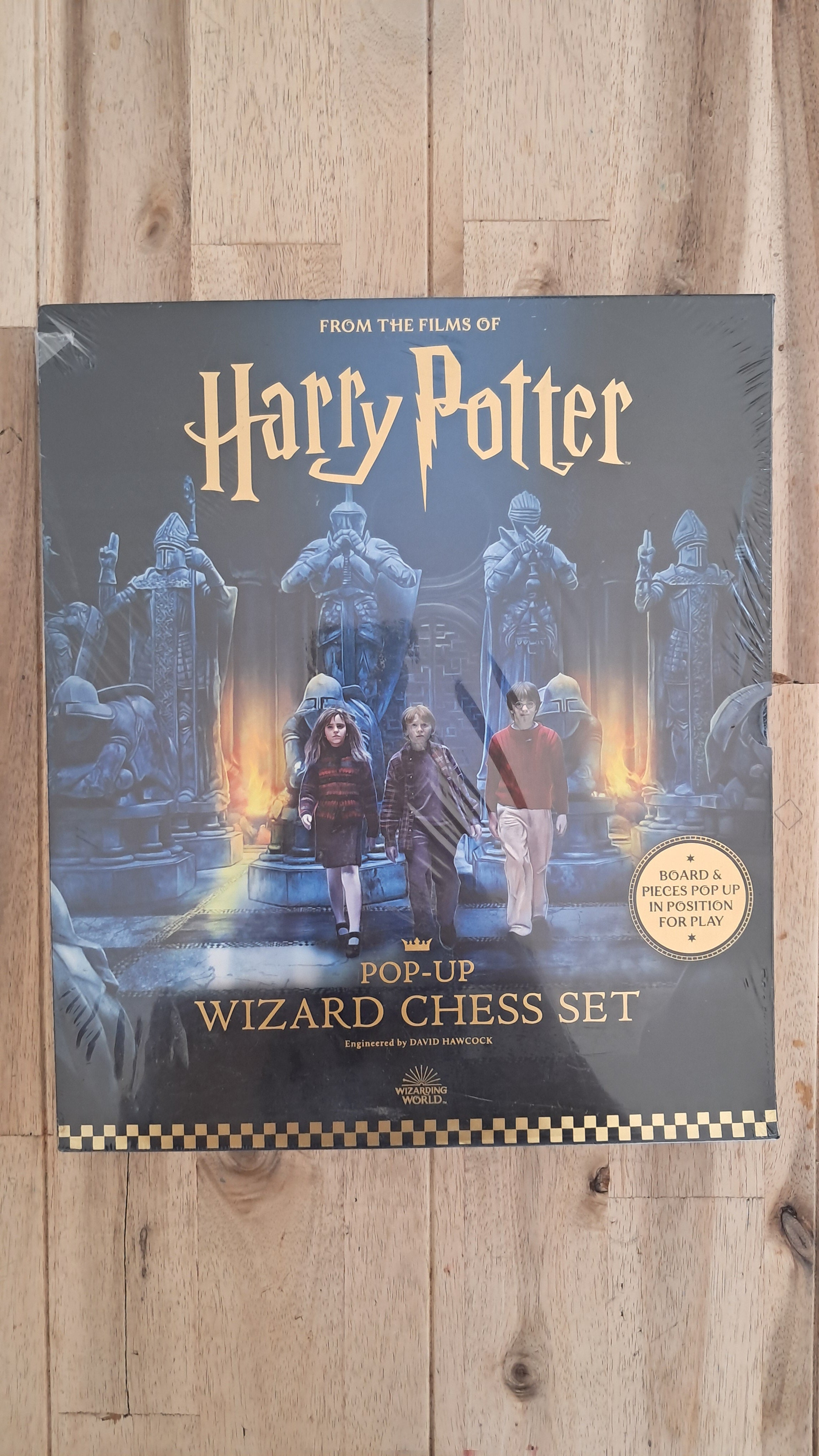 Harry Potter: The Pop-Up Wizard Chess Set – David Hawcock