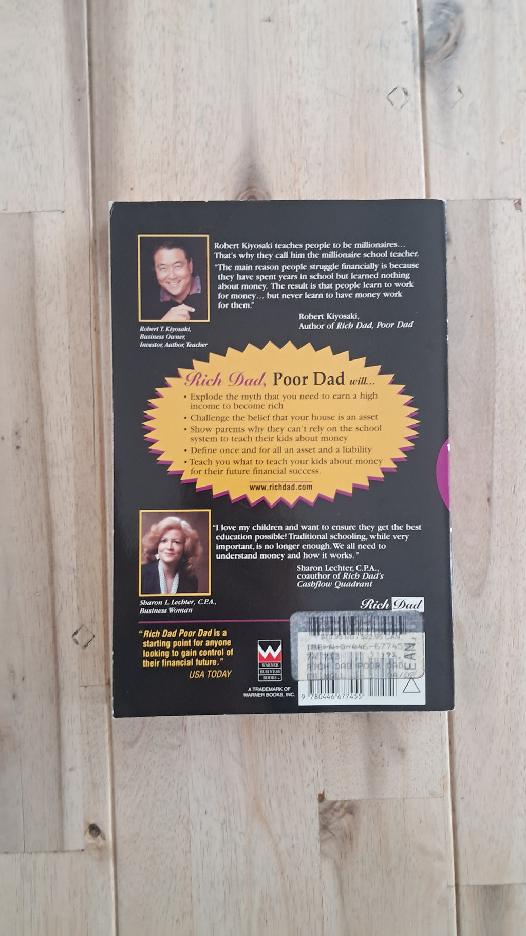 Rich Dad Poor Dad – Robert T. Kiyosaki