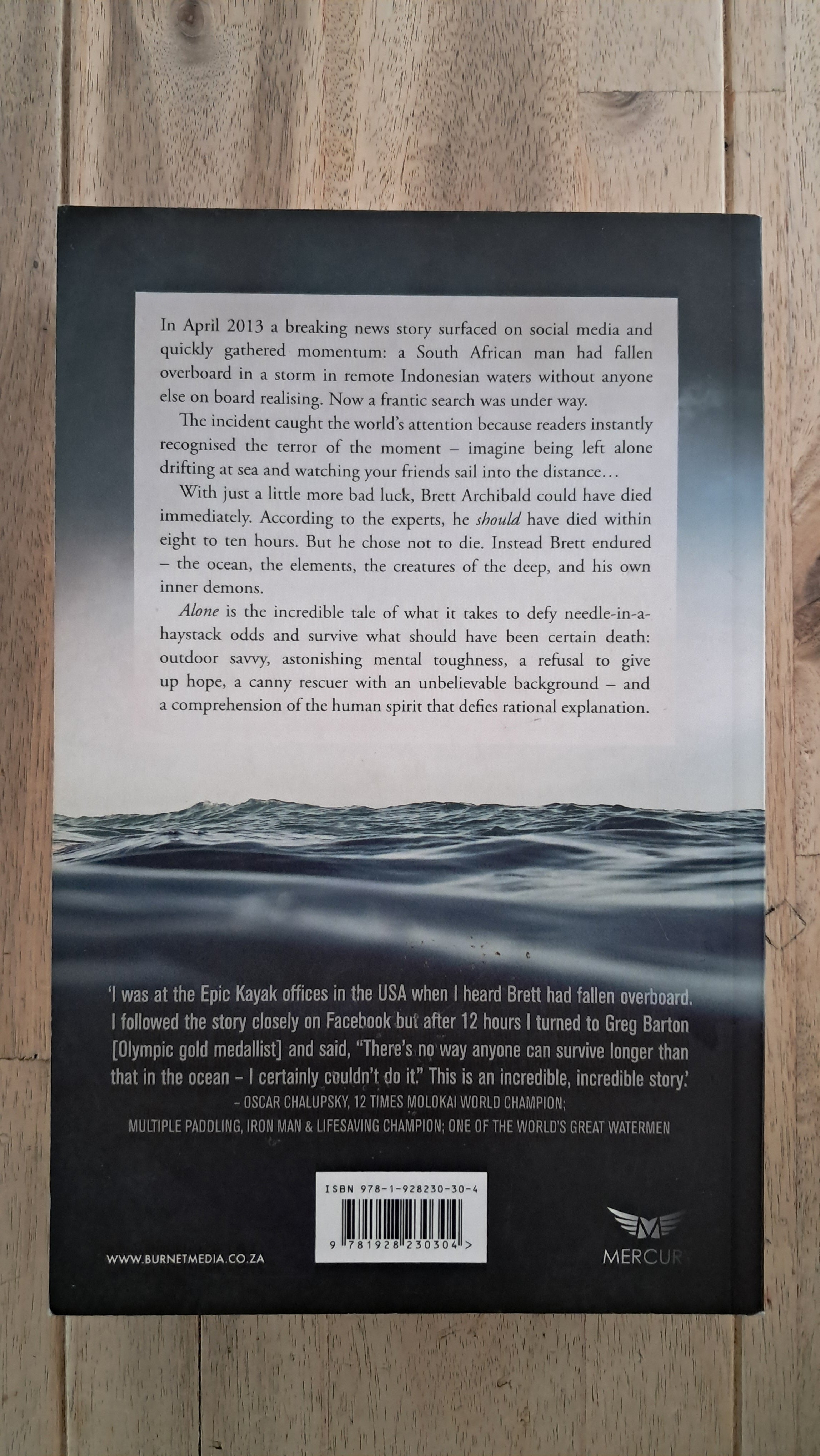 Alone: The Search for Brett Archibald – Brett Archibald