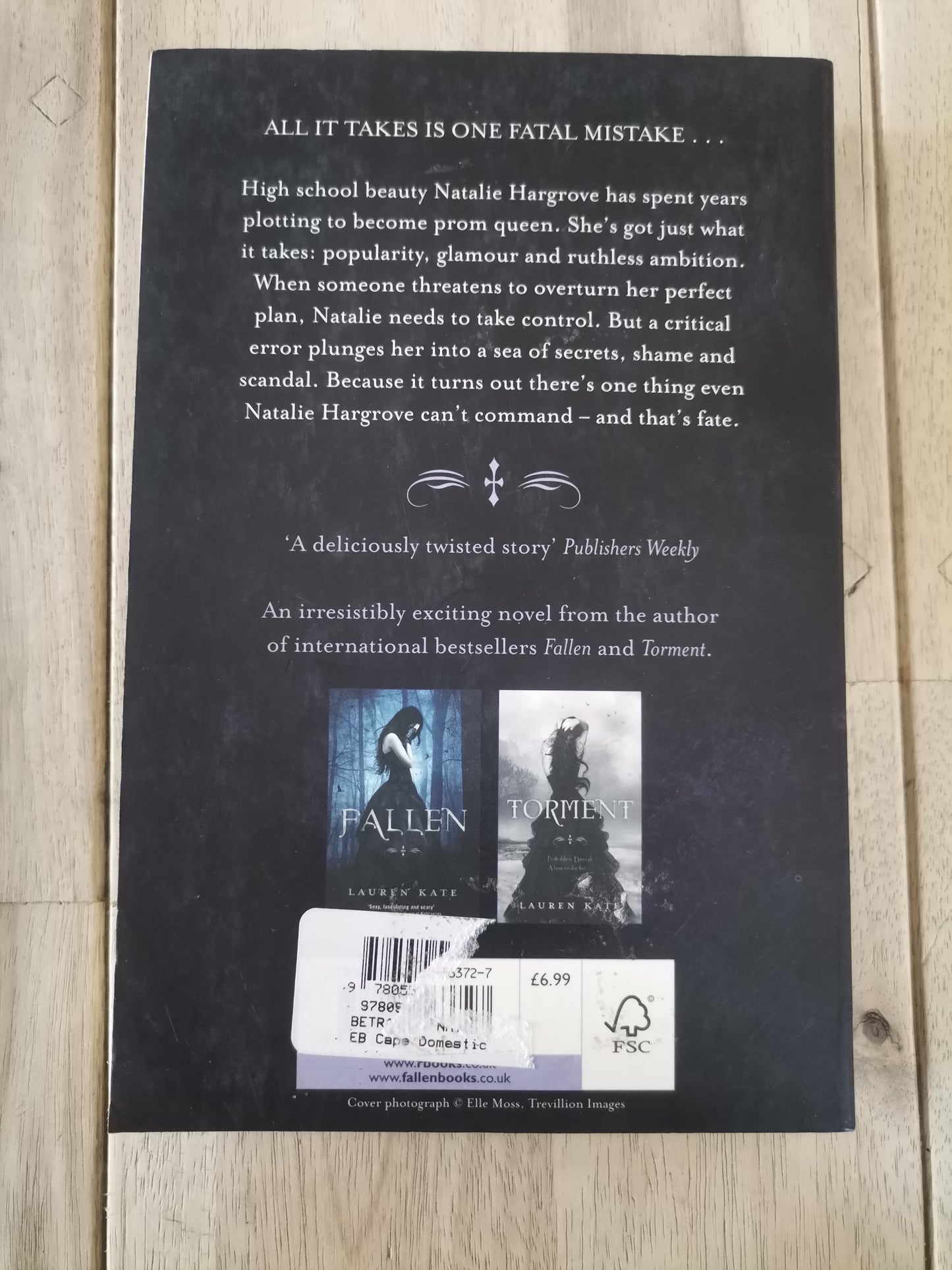 The Betrayal of Natalie Hargrove by Lauren Kate