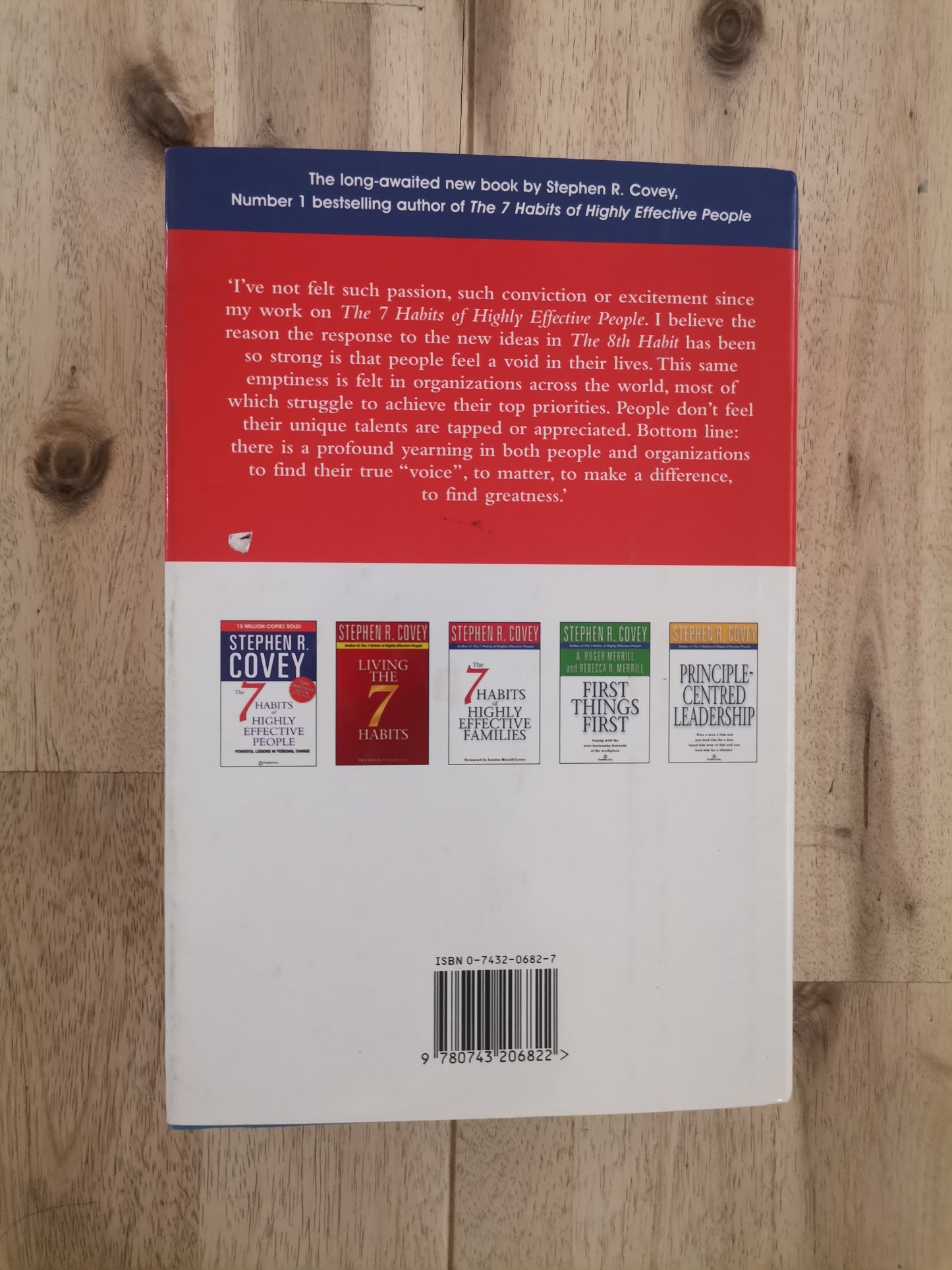 The 8th Habit: From Effectiveness to Greatness – Stephen R. Covey