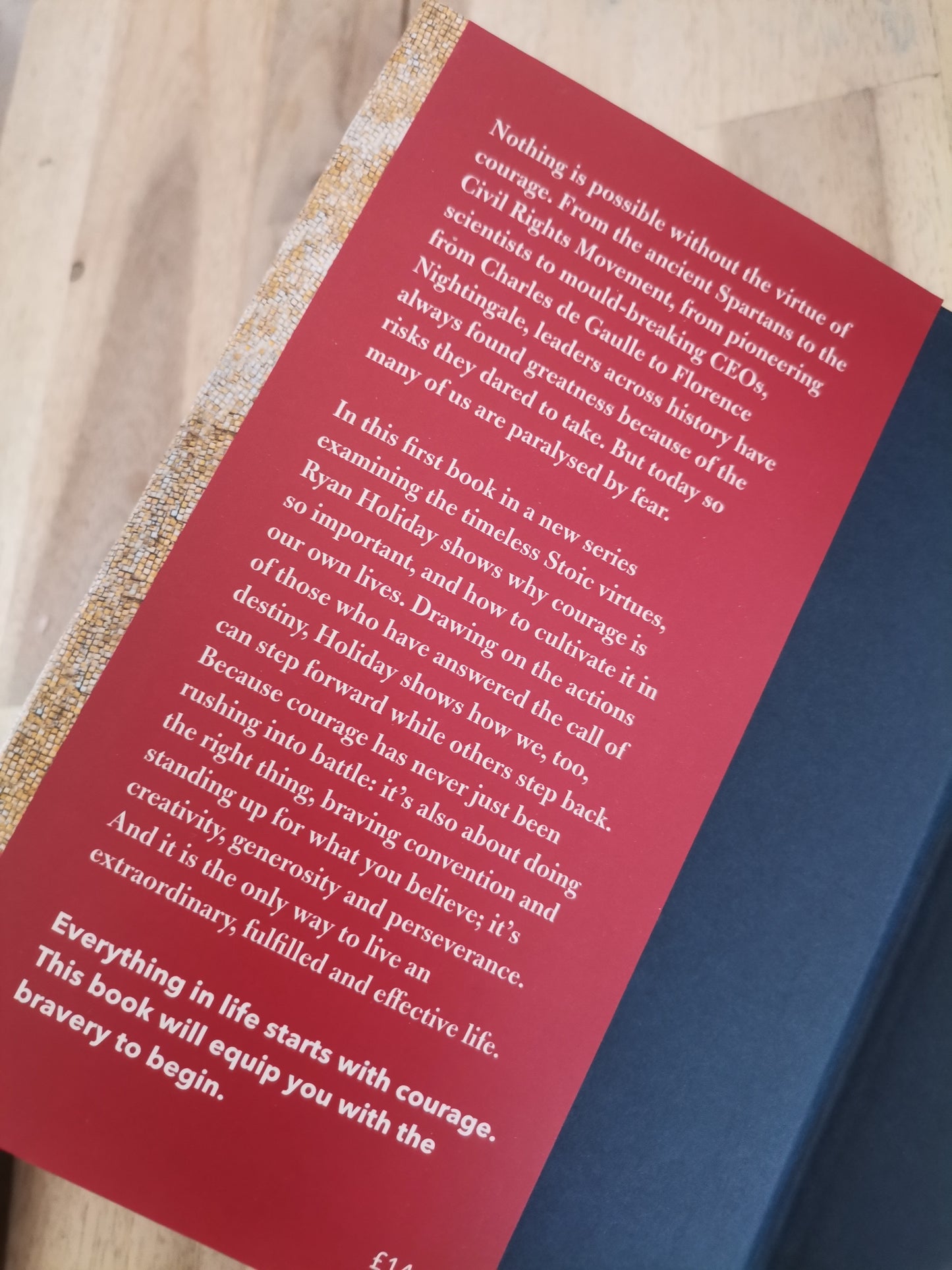 Courage Is Calling by Ryan Holiday - Small Hardcover