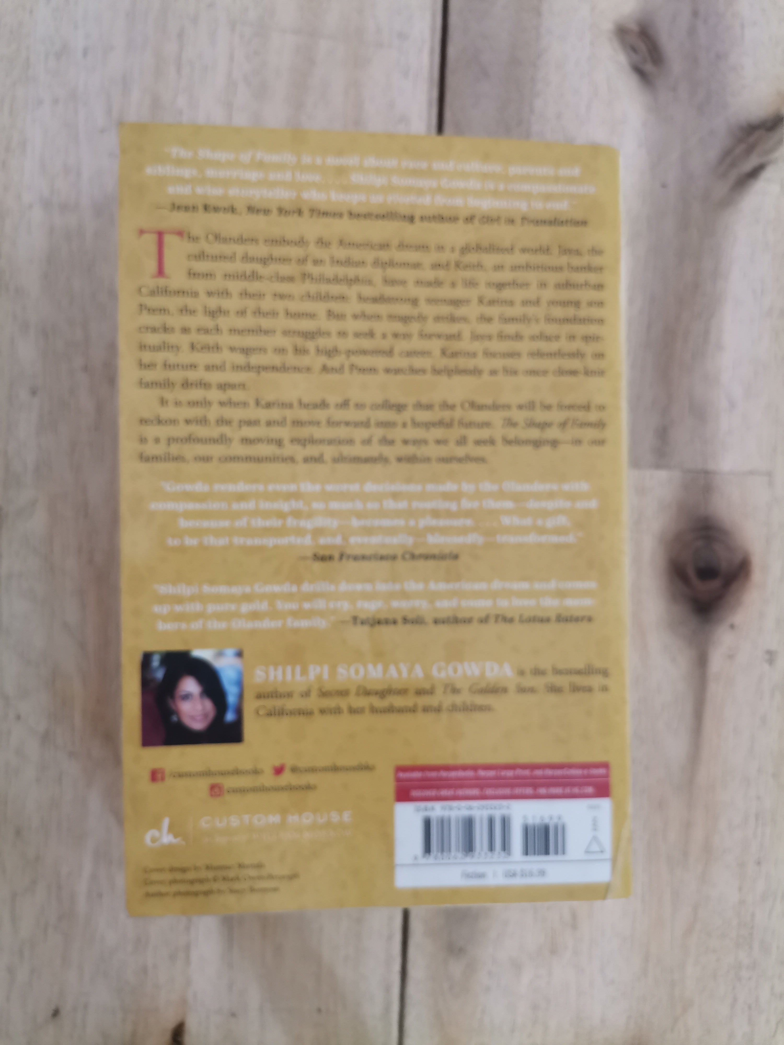 The Shape of Family – Shilpi Somaya Gowda