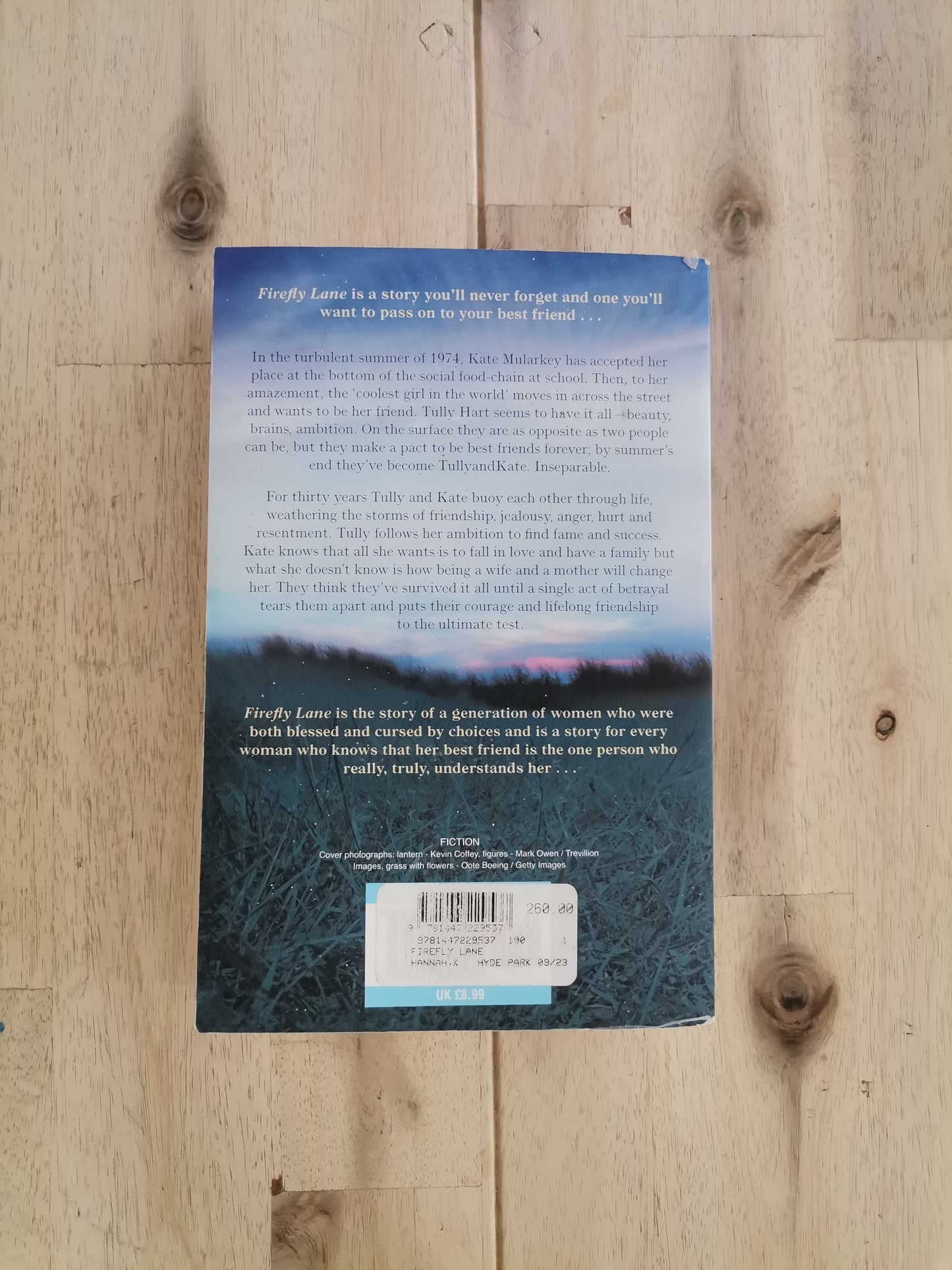 Firefly Lane – Kristin Hannah