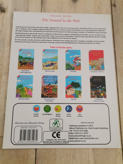 Die Swaart In Die Rots